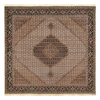 Tapete Persa - Tabriz - Royal praça  - 204 x 204 cm - castanho – product image