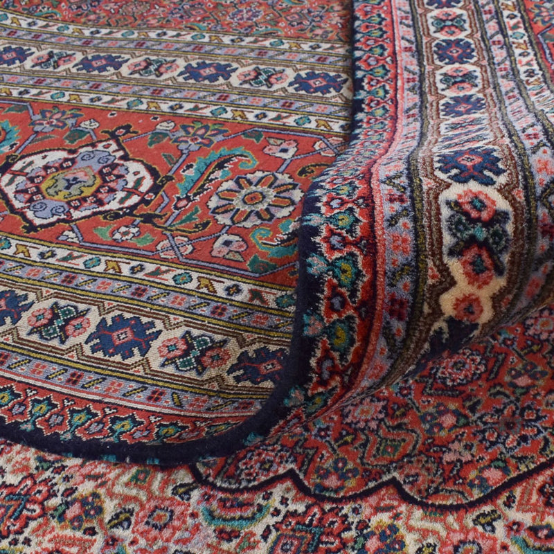 Tapete Persa - Tabriz - 397 x 322 cm - ferrugem