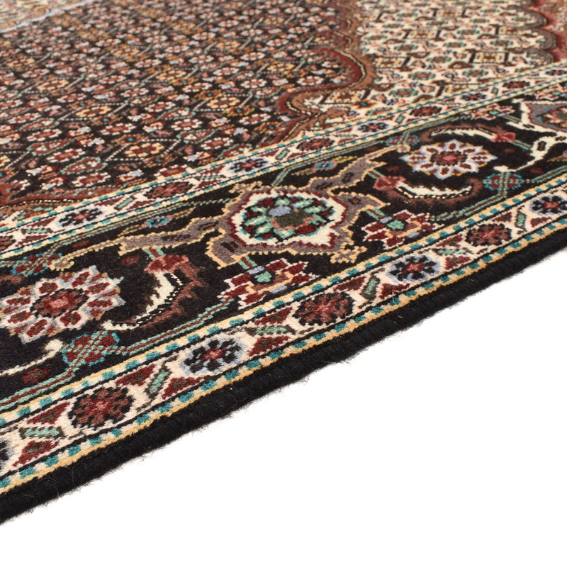 Tapete Persa - Tabriz - Royal praça  - 204 x 200 cm - castanho