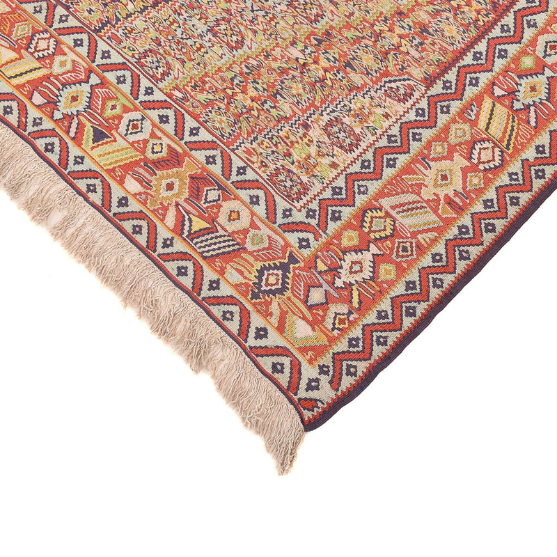 Tapete Kelim - Oriental - 262 x 157 cm - bege escuro