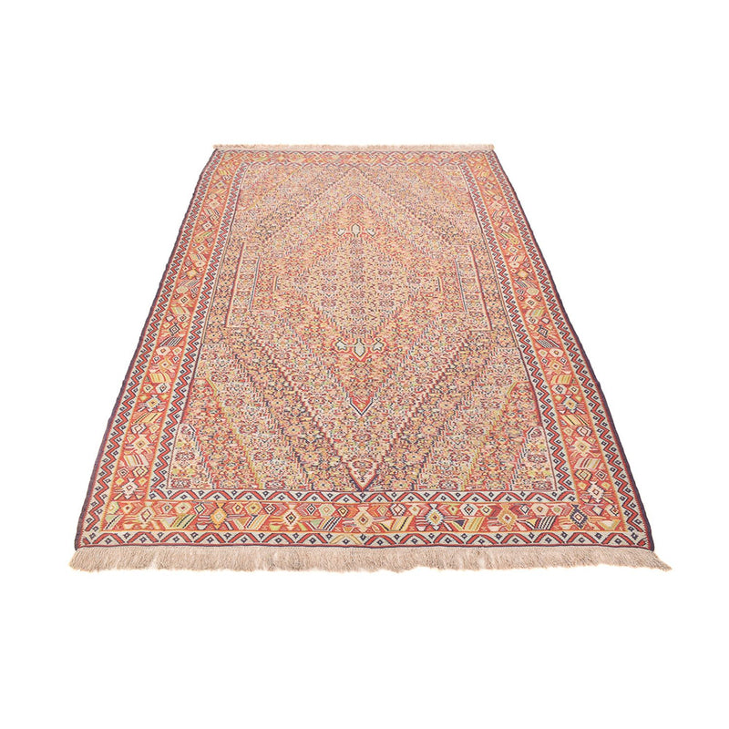 Tapete Kelim - Oriental - 262 x 157 cm - bege escuro