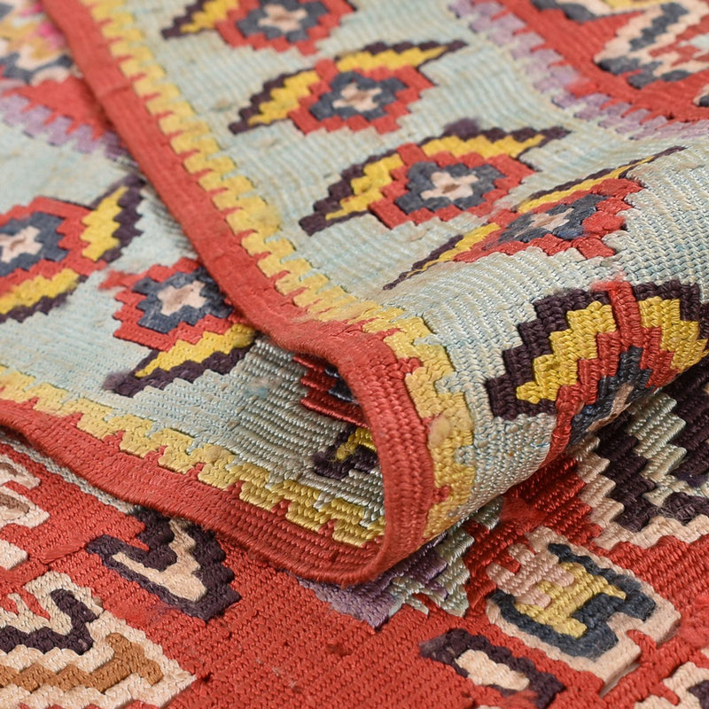 Kilim de seda Tapete 265x156cm