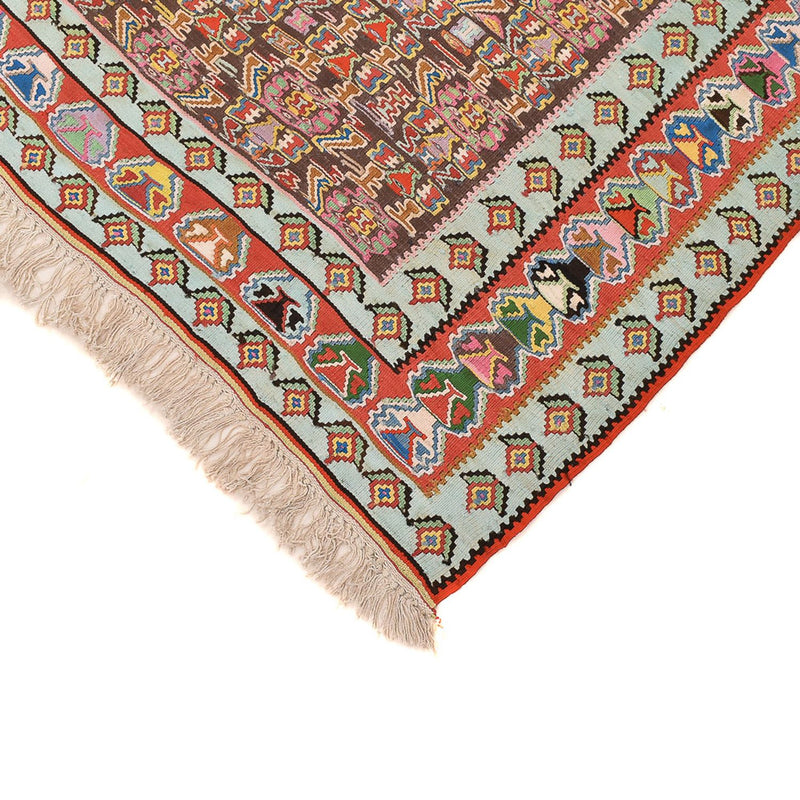 Kilim de seda Tapete 258x160cm