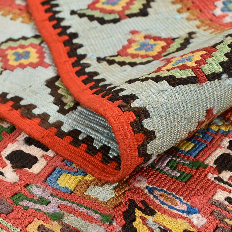 Kilim de seda Tapete 258x160cm