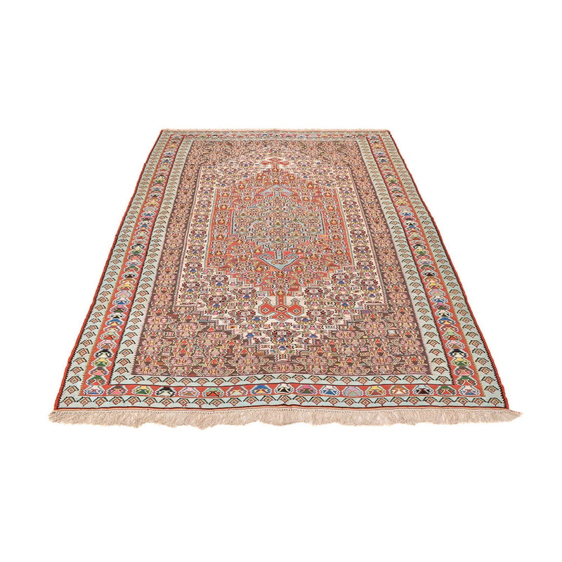 Kilim de seda Tapete 258x160cm