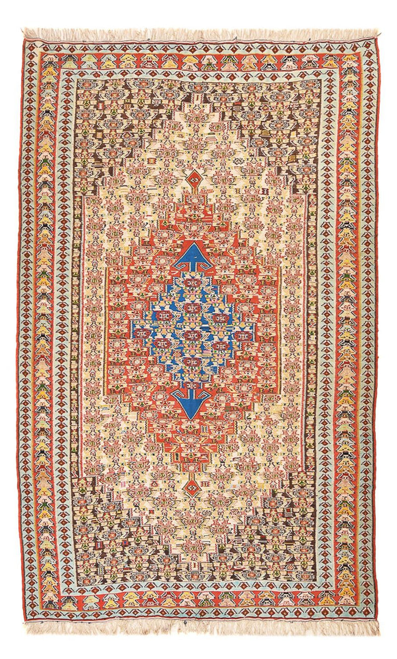 Kilim de seda Tapete 260x158cm