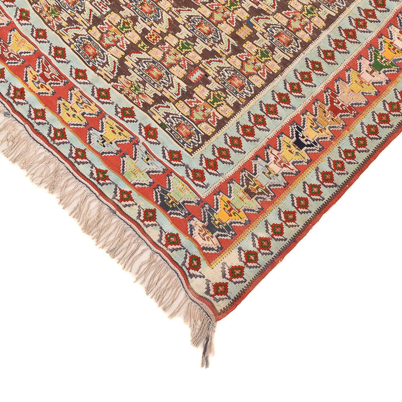 Kilim de seda Tapete 260x158cm