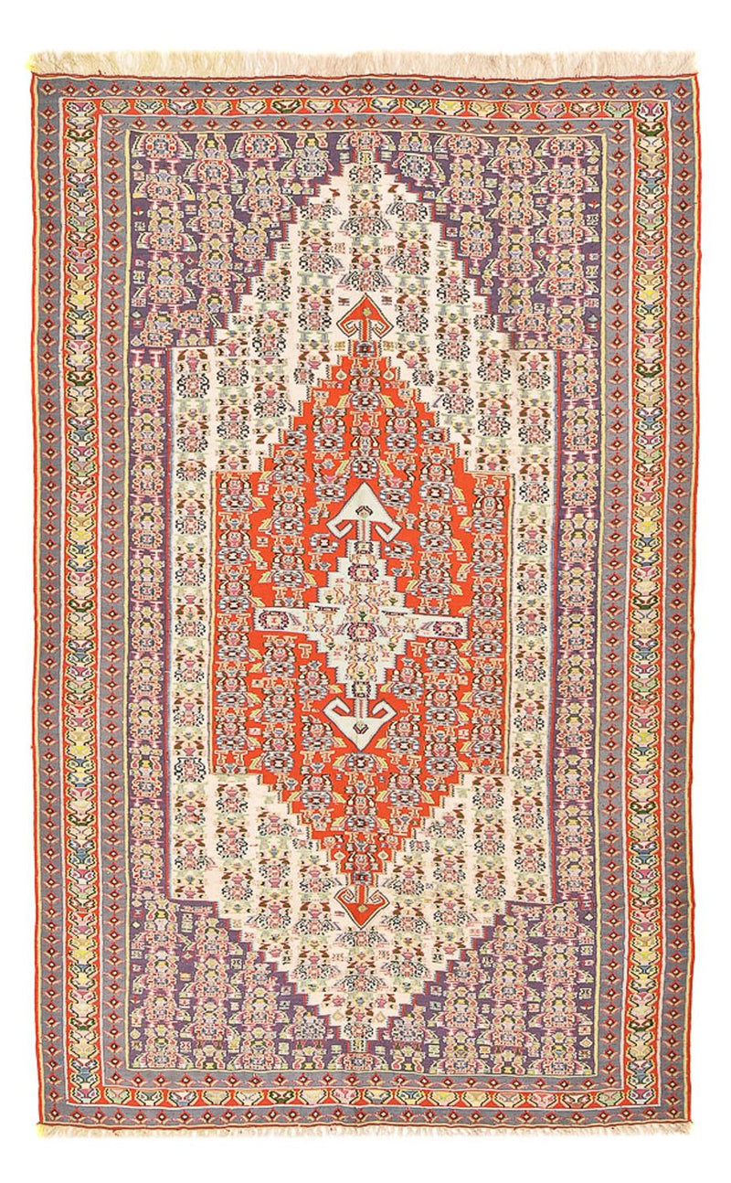Kilim de seda Tapete 260x154cm
