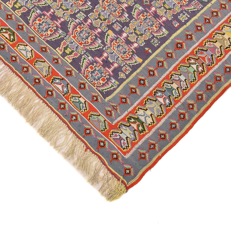 Kilim de seda Tapete 260x154cm
