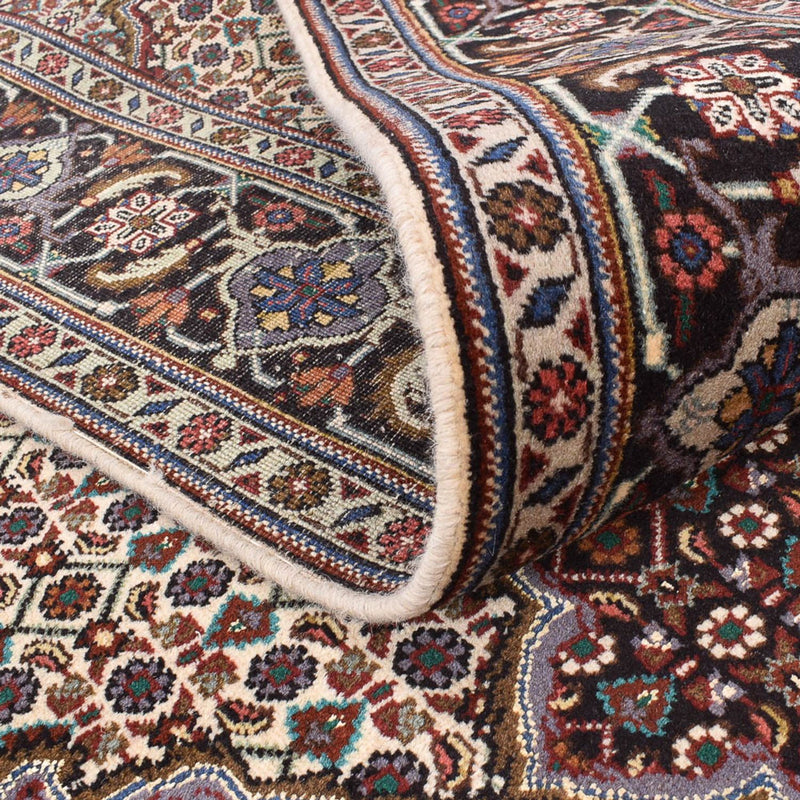 Tapete Persa - Tabriz - Royal praça  - 210 x 200 cm - castanho claro