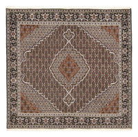Tapete Persa - Tabriz - Royal praça  - 200 x 200 cm - castanho – product image