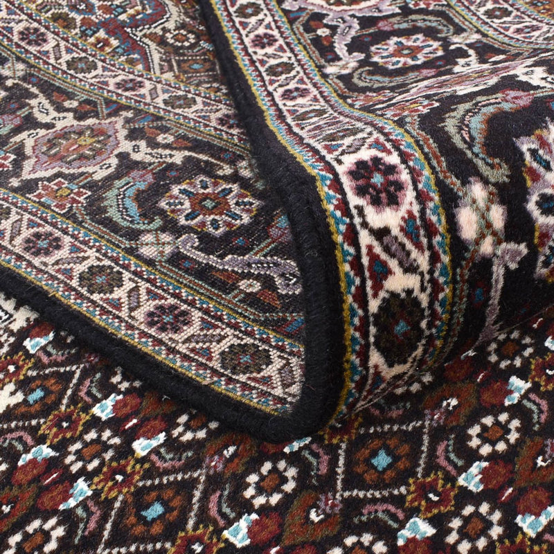 Tapete Persa - Tabriz - Royal praça  - 200 x 200 cm - castanho