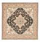 Tapete Persa - Tabriz - Royal praça  - 203 x 198 cm - multicolorido