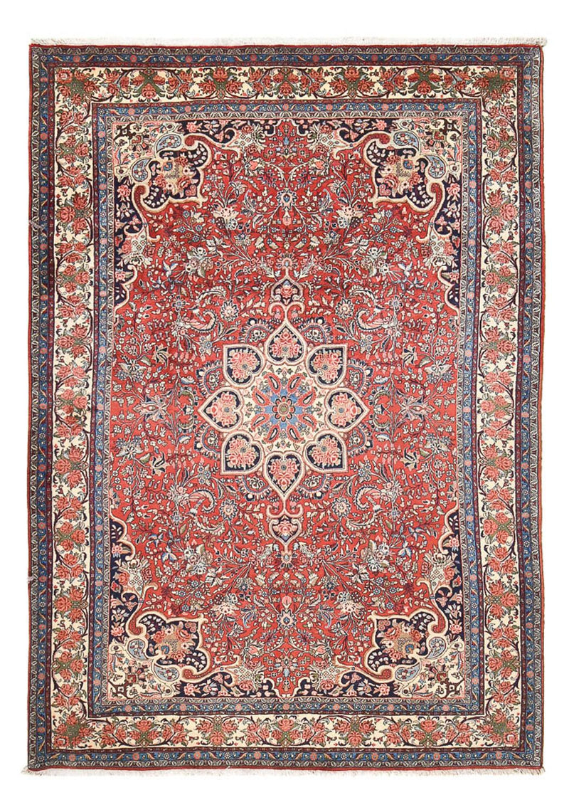 Tapete Persa - Bijar - 316 x 215 cm - vermelho