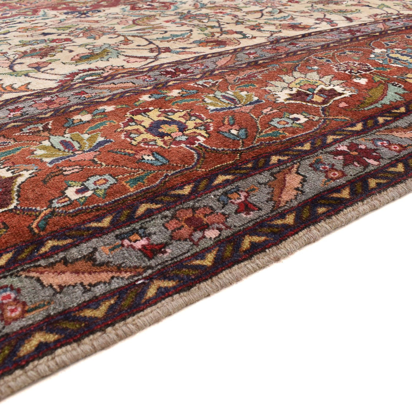 Tapete Persa - Tabriz - Royal - 356 x 258 cm - creme