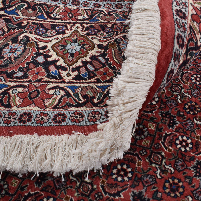 Tapete Persa - Bijar ronda  - 300 x 300 cm - ferrugem