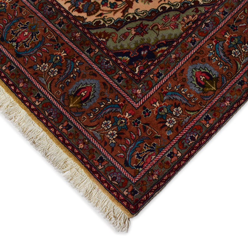 Tapete Persa - Tabriz - Royal - 312 x 206 cm - bege escuro