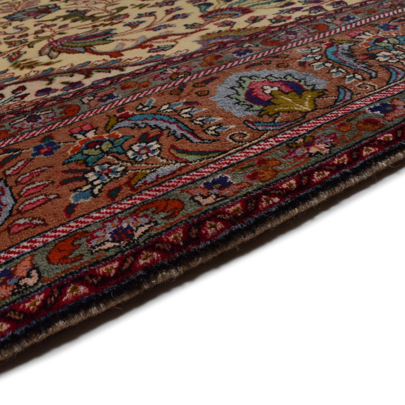 Tapete Persa - Tabriz - Royal - 312 x 206 cm - bege escuro