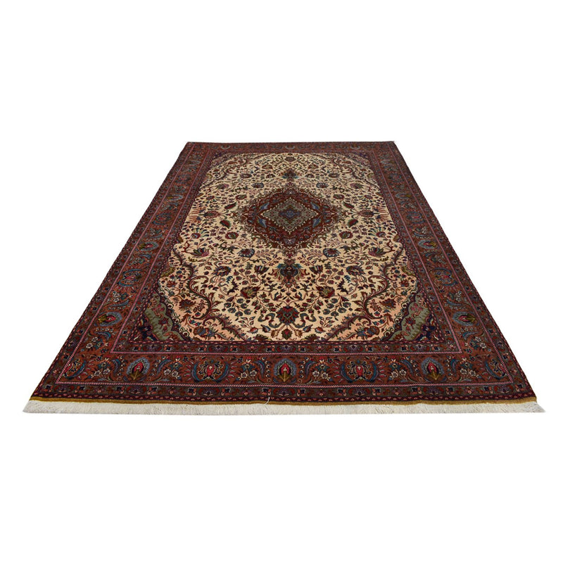 Tapete Persa - Tabriz - Royal - 312 x 206 cm - bege escuro