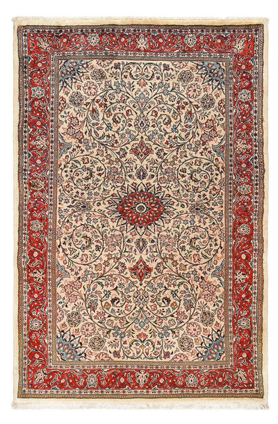 Sarouk Tapete 132x205cm - Tapete persa - bege
