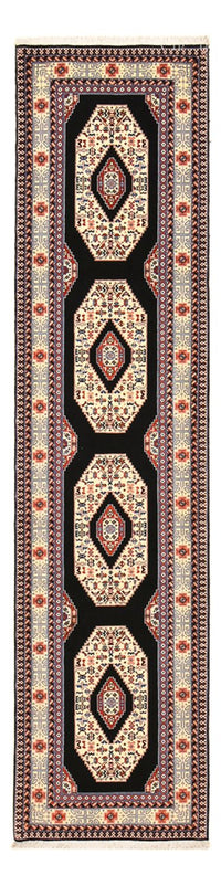 Corredor Tapete Persa - Tabriz - Premium - 305 x 75 cm - azul escuro – product image
