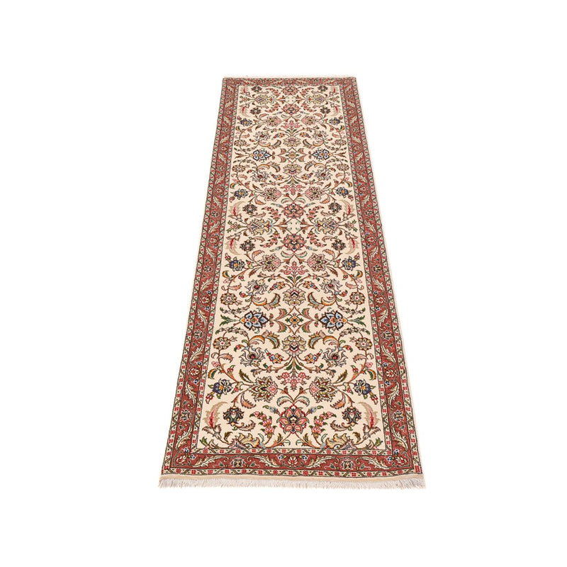 Corredor Tapete Persa - Tabriz - Premium - 255 x 70 cm - areia