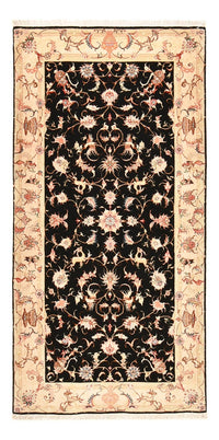 Corredor Tapete Persa - Tabriz - Royal - 204 x 100 cm - azul escuro – product image