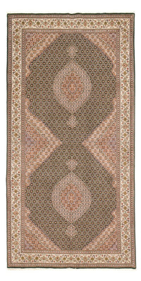 Corredor Tapete Persa - Tabriz - Premium - 404 x 203 cm - areia – product image