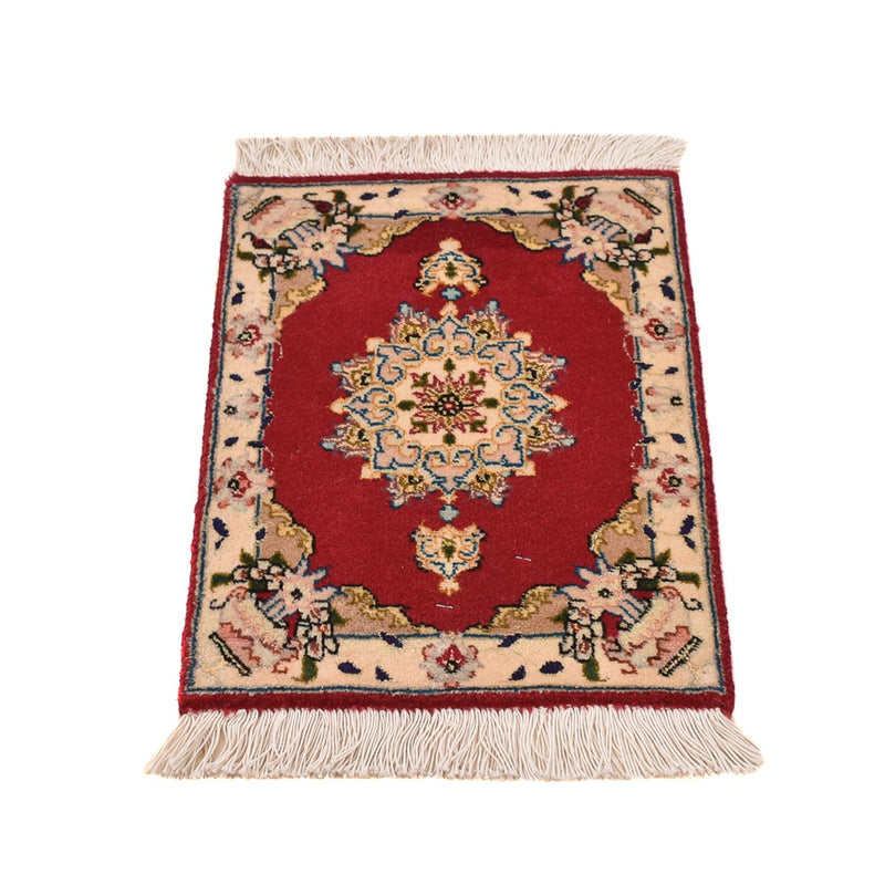Tapete Persa - Tabriz - Premium - 40 x 30 cm - vermelho
