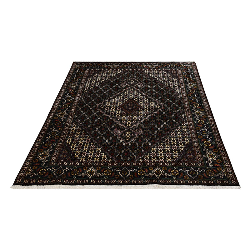 Tapete Persa - Tabriz - Royal - 208 x 150 cm - castanho escuro