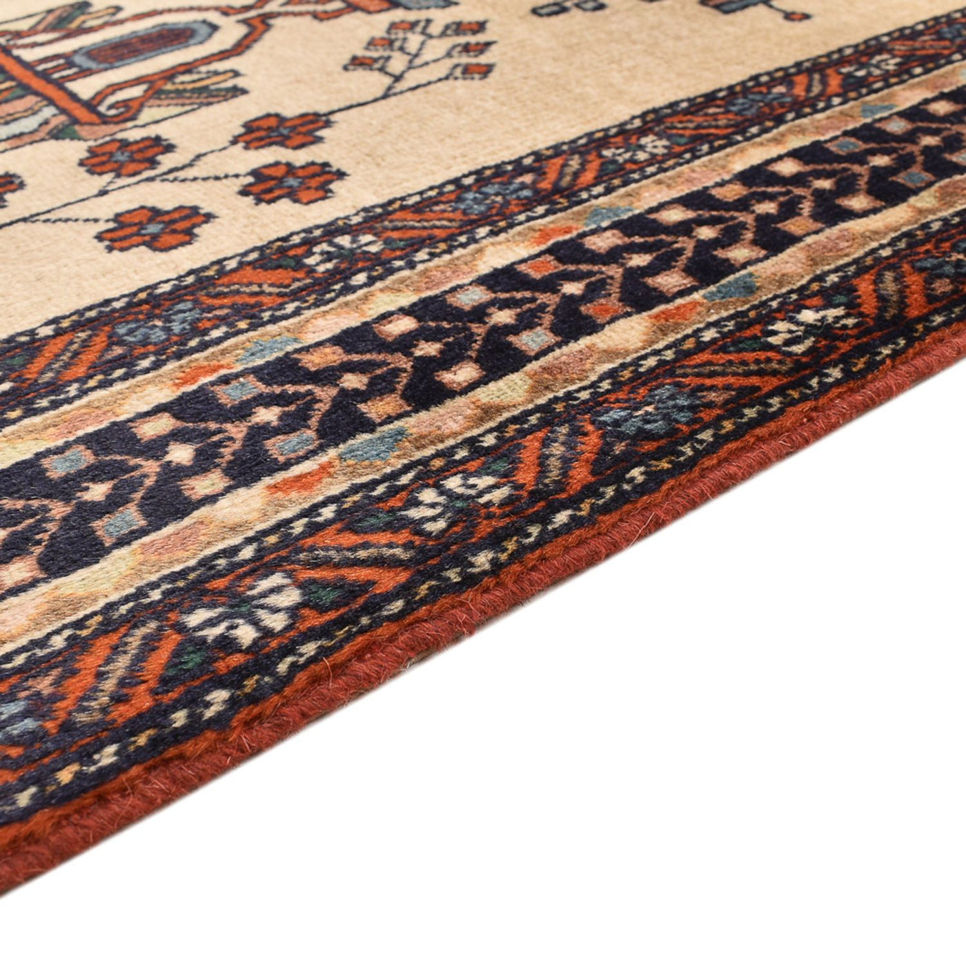 Afshar Sirjan Tapete 230x195cm - Tapete persa