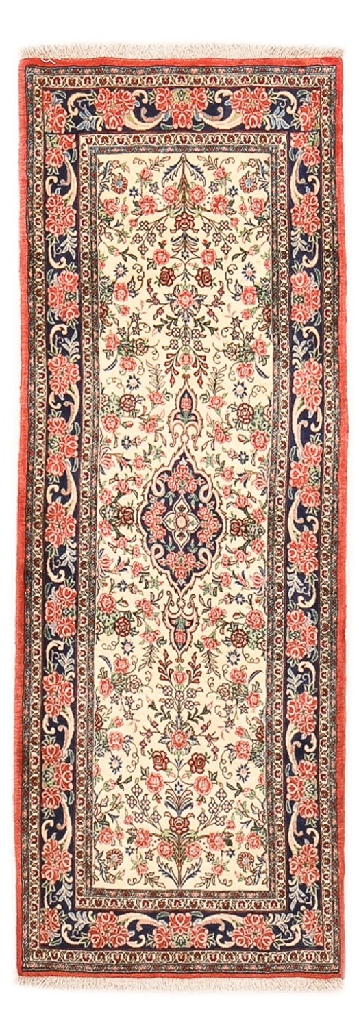 Corredor Tapete Persa - Bijar - 220 x 80 cm - creme