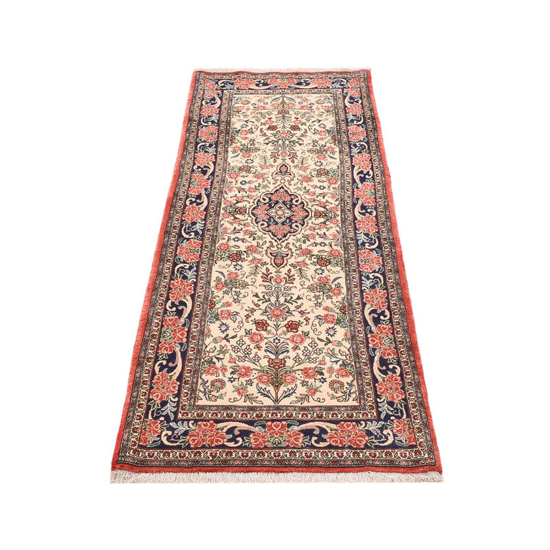 Corredor Tapete Persa - Bijar - 220 x 80 cm - creme
