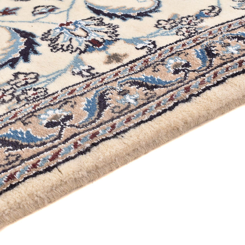Corredor Tapete Persa - Nain - Royal - 195 x 58 cm - creme