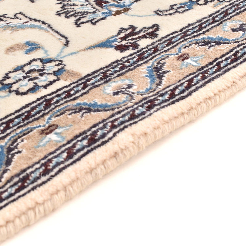 Corredor Tapete Persa - Nain - Royal - 202 x 63 cm - creme
