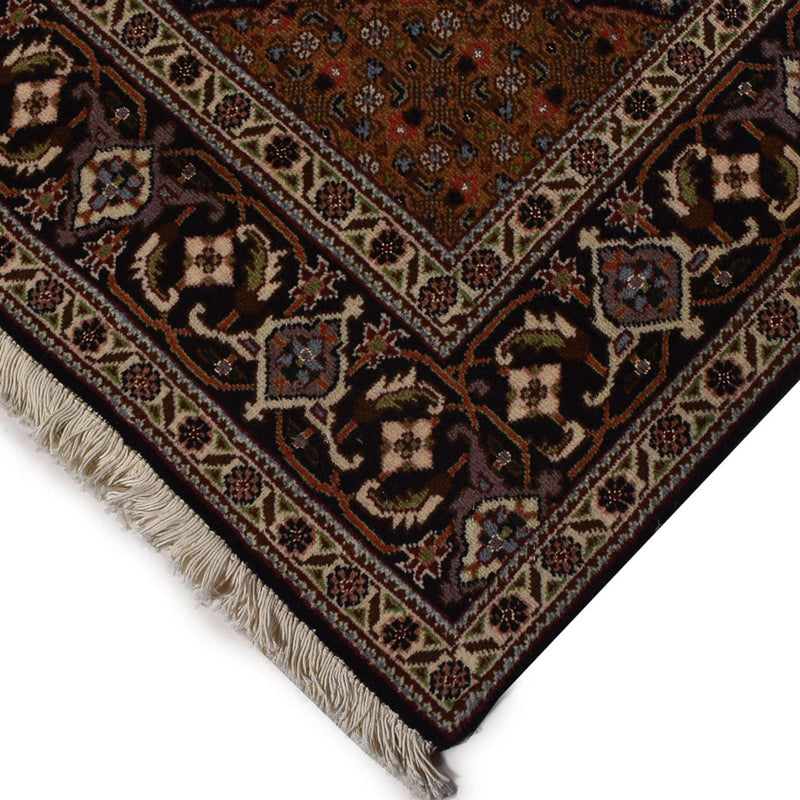 Tapete Persa - Tabriz - Royal - 205 x 153 cm - castanho escuro