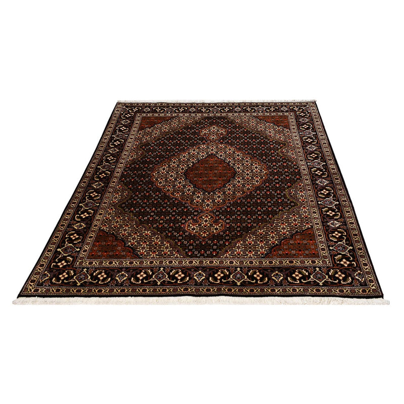 Tapete Persa - Tabriz - Royal - 205 x 153 cm - castanho escuro