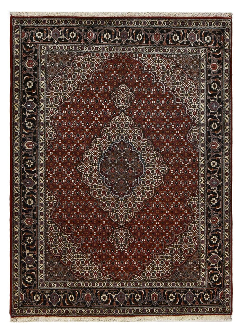 Tapete Persa - Tabriz - Royal - 200 x 150 cm - vermelho escuro