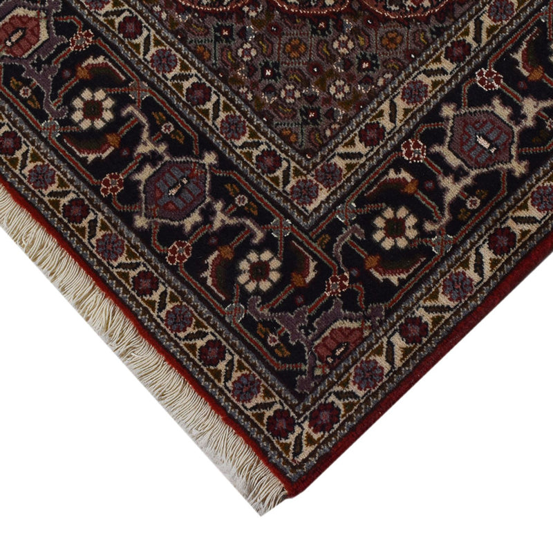 Tapete Persa - Tabriz - Royal - 200 x 150 cm - vermelho escuro