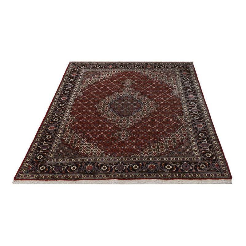 Tapete Persa - Tabriz - Royal - 200 x 150 cm - vermelho escuro