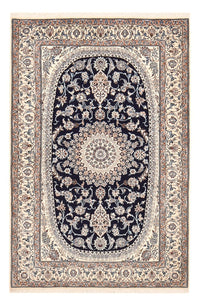 Tapete Persa - Nain - Premium - 198 x 131 cm - azul escuro – product image