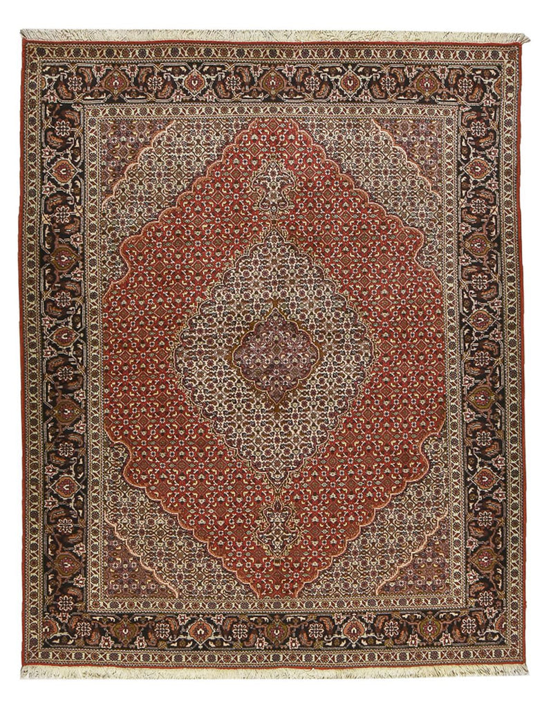 Tapete Persa - Tabriz - Royal - 204 x 156 cm - vermelho