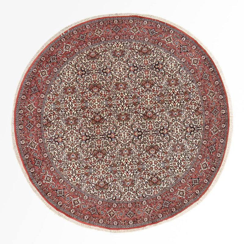Bidjar Tapete 250x250cm - Tapete persa - vermelho claro