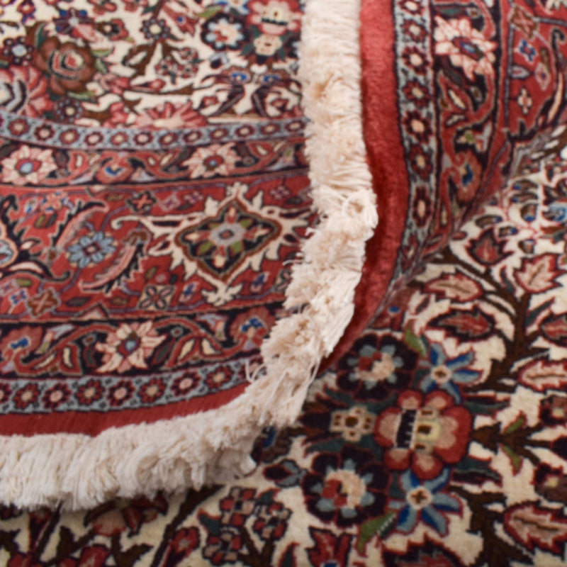 Bidjar Tapete 250x250cm - Tapete persa - vermelho claro