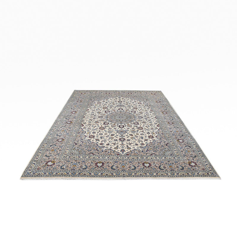 Tapete persa - Keshan - Real - 352 x 250 cm - cinzento