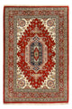 Tapete Persa - Ghom - Royal - 204 x 137 cm - vermelho