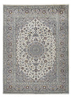 Kashan Tapete 247x335cm - Tapete persa - Rectangular / Cinzento / 247 x 335 cm Rectangular
