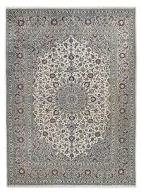 Tapete persa - Keshan - Real - 350 x 250 cm - cinzento – product image