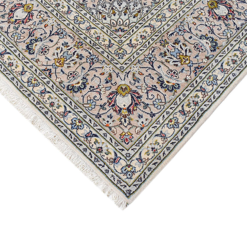 Tapete persa - Keshan - Real - 350 x 250 cm - cinzento