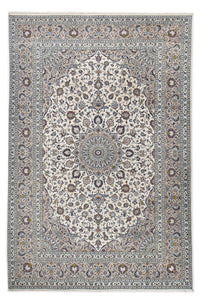 Tapete persa - Keshan - Real - 368 x 249 cm - cinzento – product image